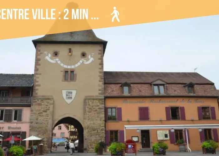 Le Rustique - Le Charme Alsacien Du Vignoble Apartmán Turckheim